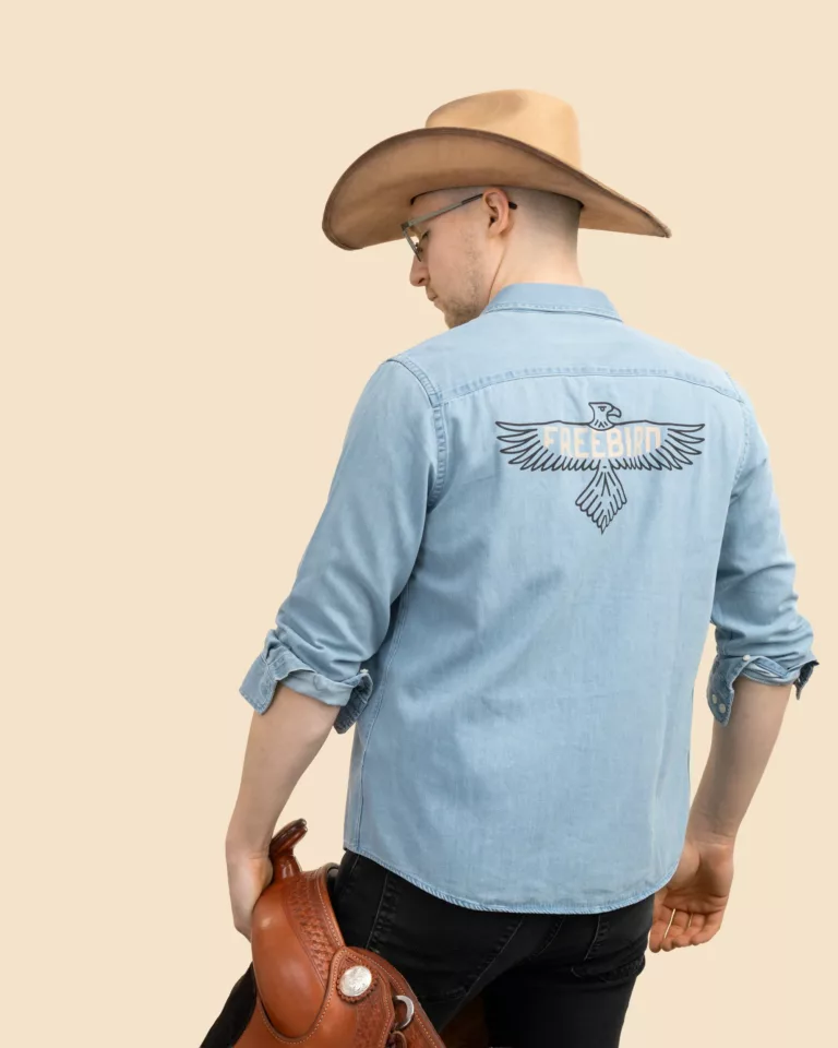 FREEBIRD Jeanshemd - Light Denim
