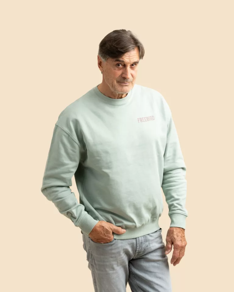FREEBIRD Oversized Sweatshirt - Aloe