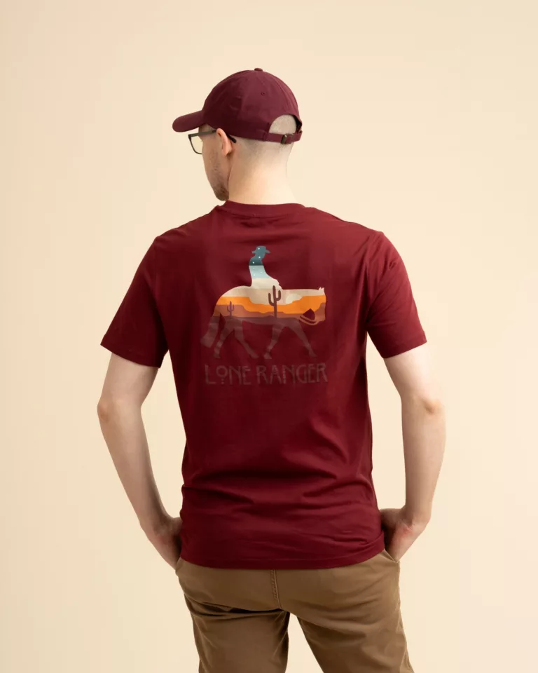 LONE RANGER T-Shirt - Burgundy