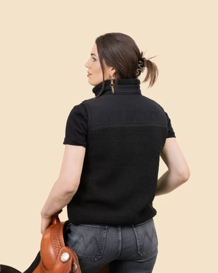 LONE RANGER Sherpa Weste - Pitch Black