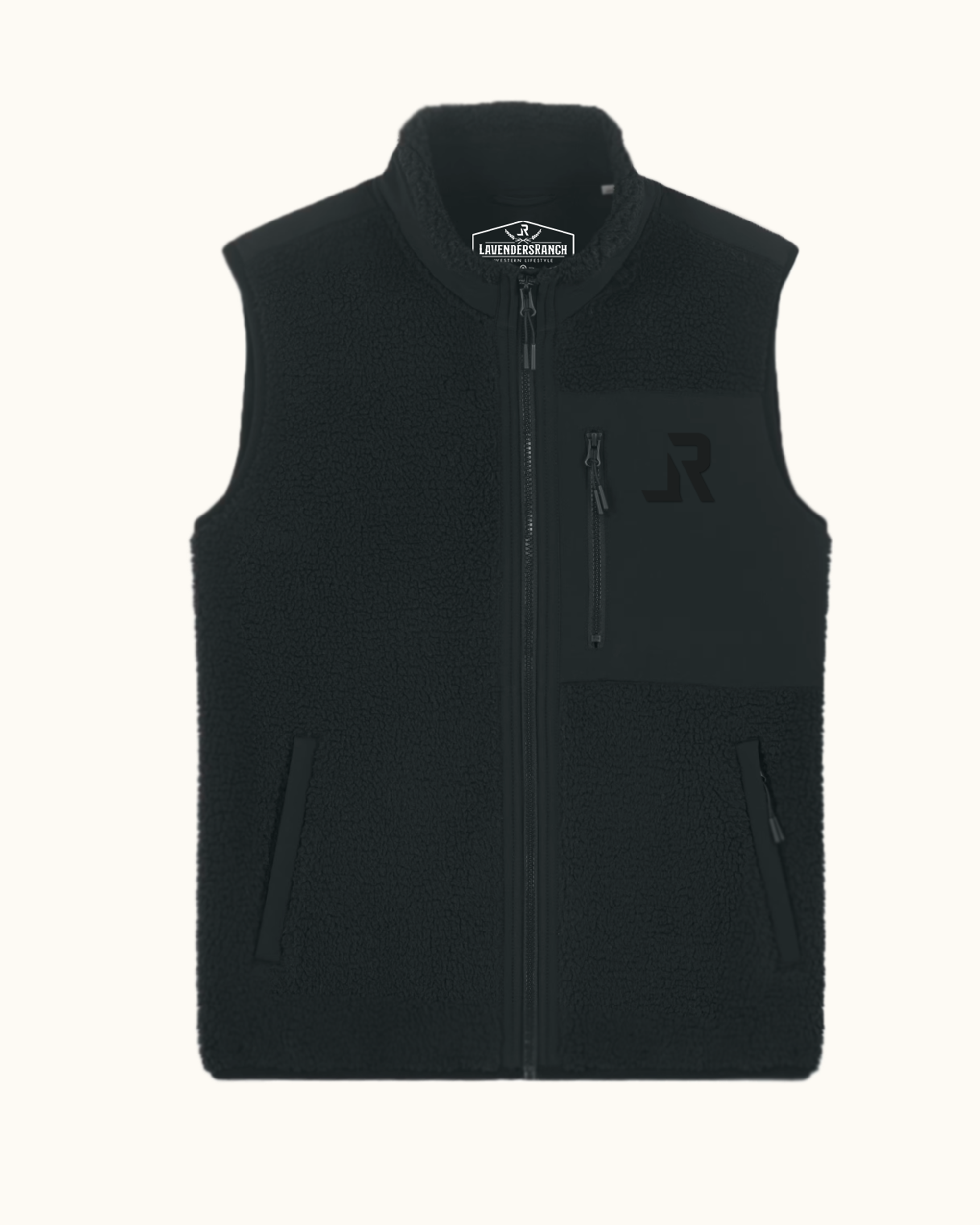 LONE RANGER Sherpa Vest - Pitch Black
