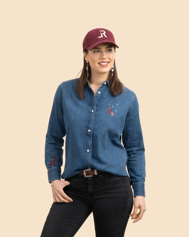 LONE RANGER Damen Jeanshemd - Denim