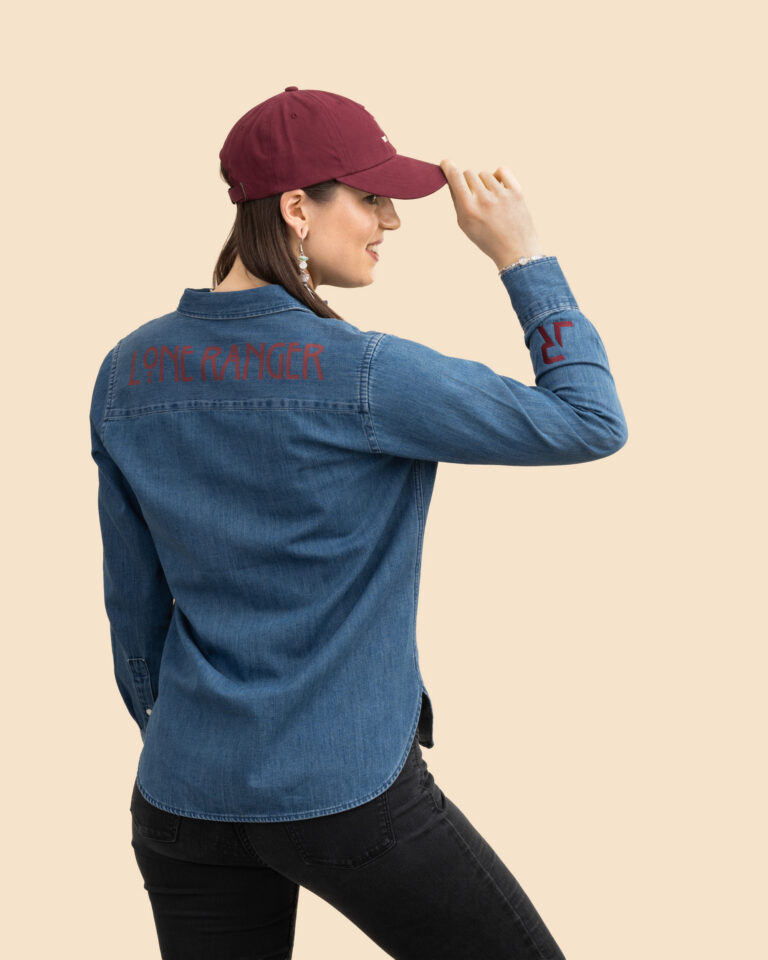 LONE RANGER Damen Jeanshemd - Denim